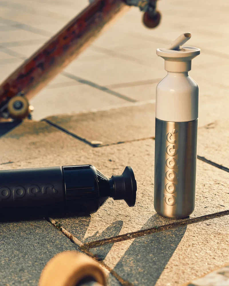 Pajita reutilizable Dopper Flip Straw para personalizar