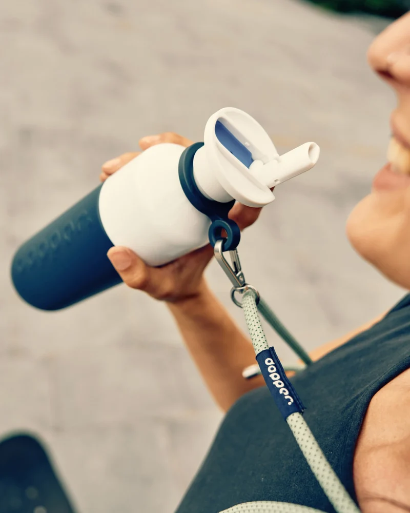 Pajita reutilizable Dopper Flip Straw para personalizar