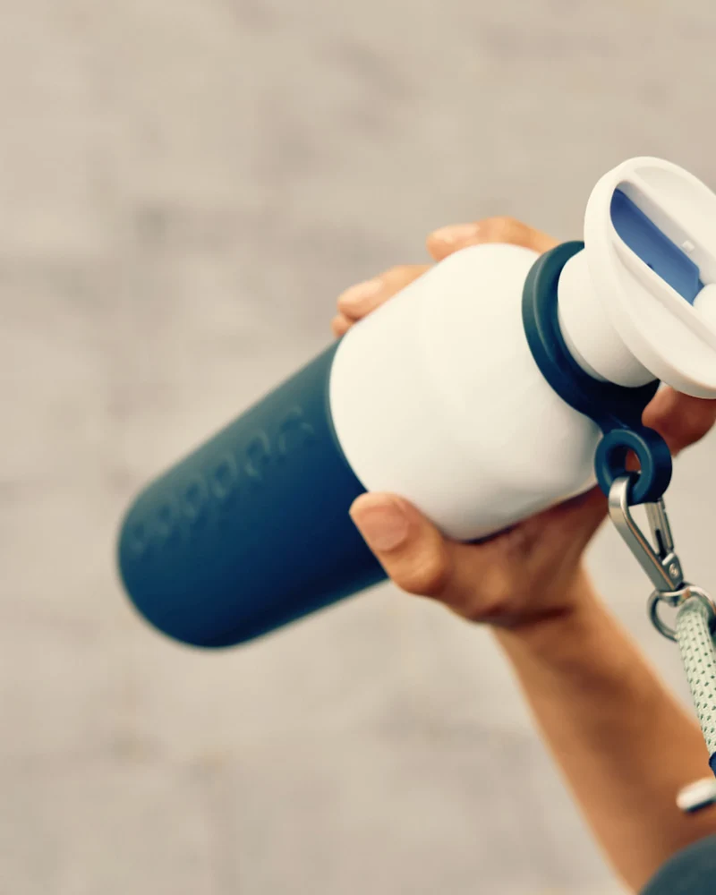 Pajita reutilizable Dopper Flip Straw para personalizar