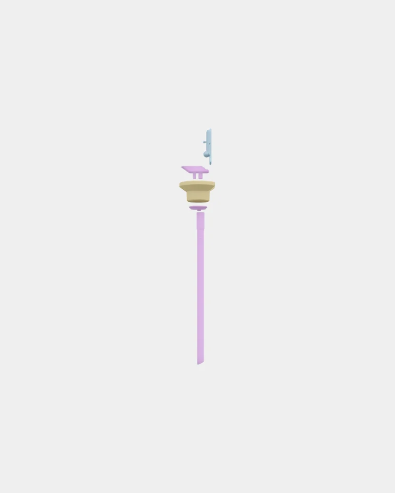 Pajita reutilizable Dopper Flip Straw para personalizar