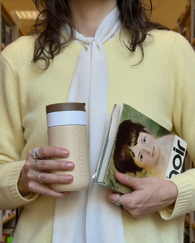 Mug térmico Dopper acero reciclado 300ml para personalizar