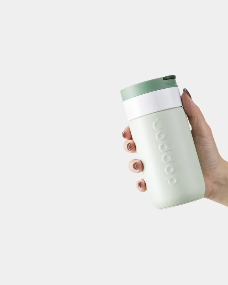 Mug térmico Dopper acero reciclado 300ml para personalizar