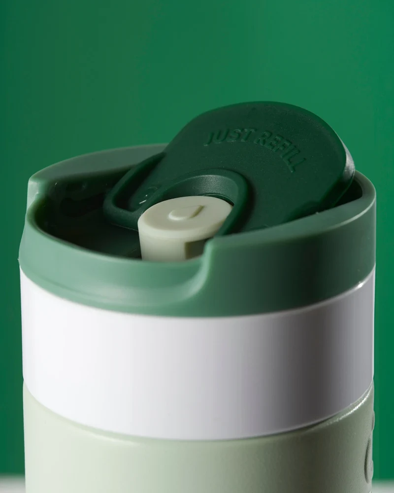 Mug térmico Dopper acero reciclado 300ml para personalizar