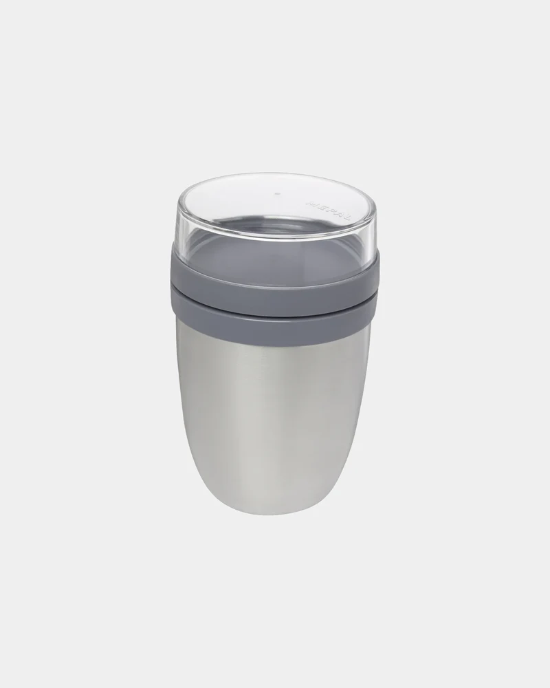 Bol térmico 500+200 ml doble compartimento para personalizar
