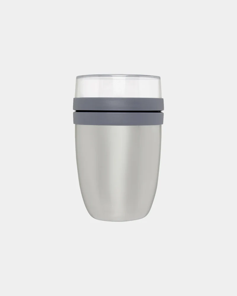 Bol térmico 500+200 ml doble compartimento para personalizar