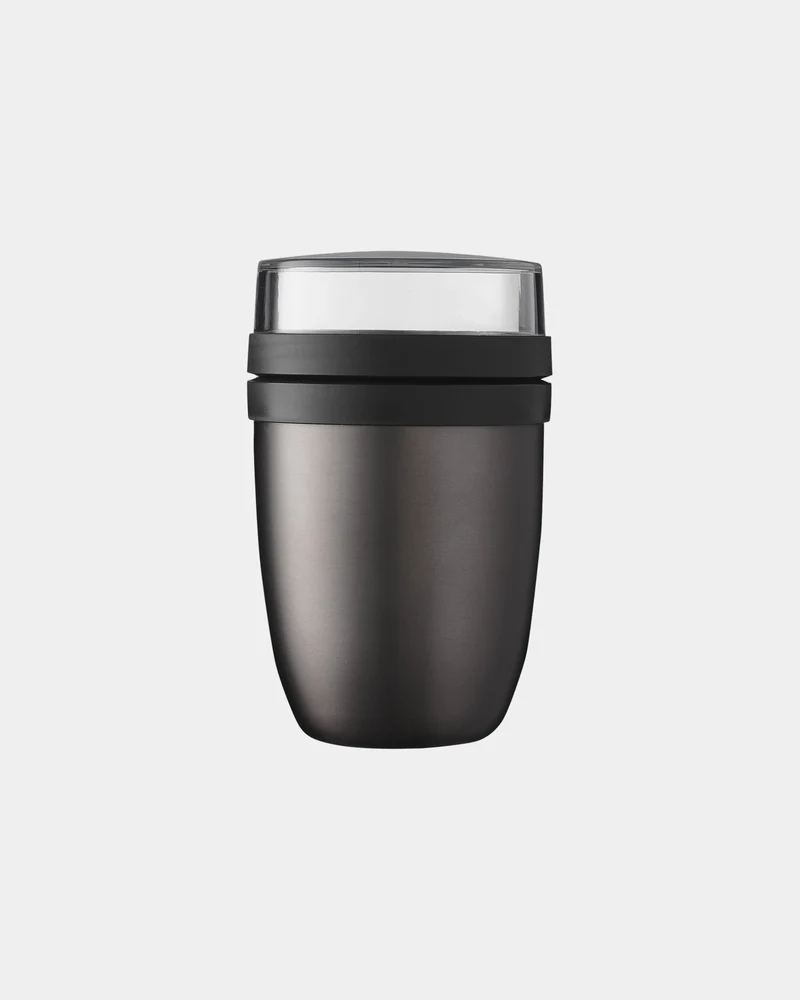 Bol térmico 500+200 ml doble compartimento para personalizar