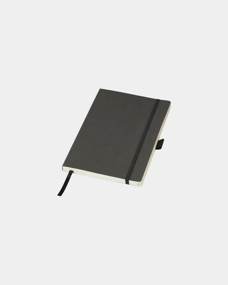 Libreta A5 tapa blanda cierre elástico para personalizar