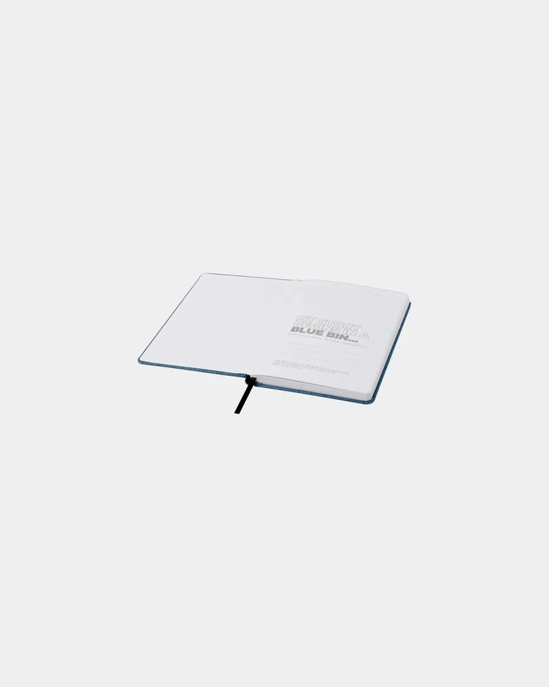 Libreta A5 RPET reciclada con cinta para personalizar