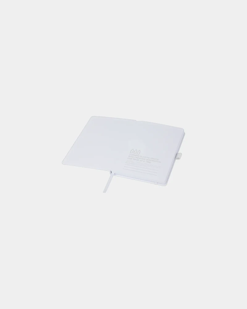 Libreta de plástico oceánico reciclado para personalizar