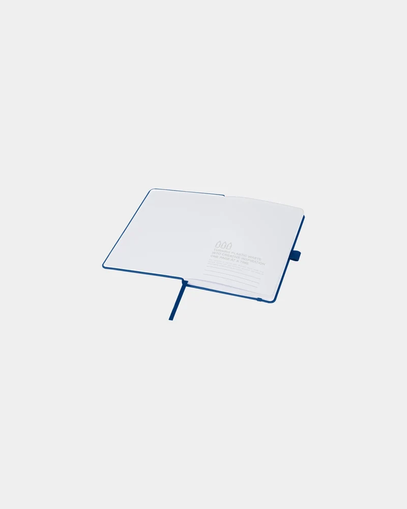 Libreta de plástico oceánico reciclado para personalizar