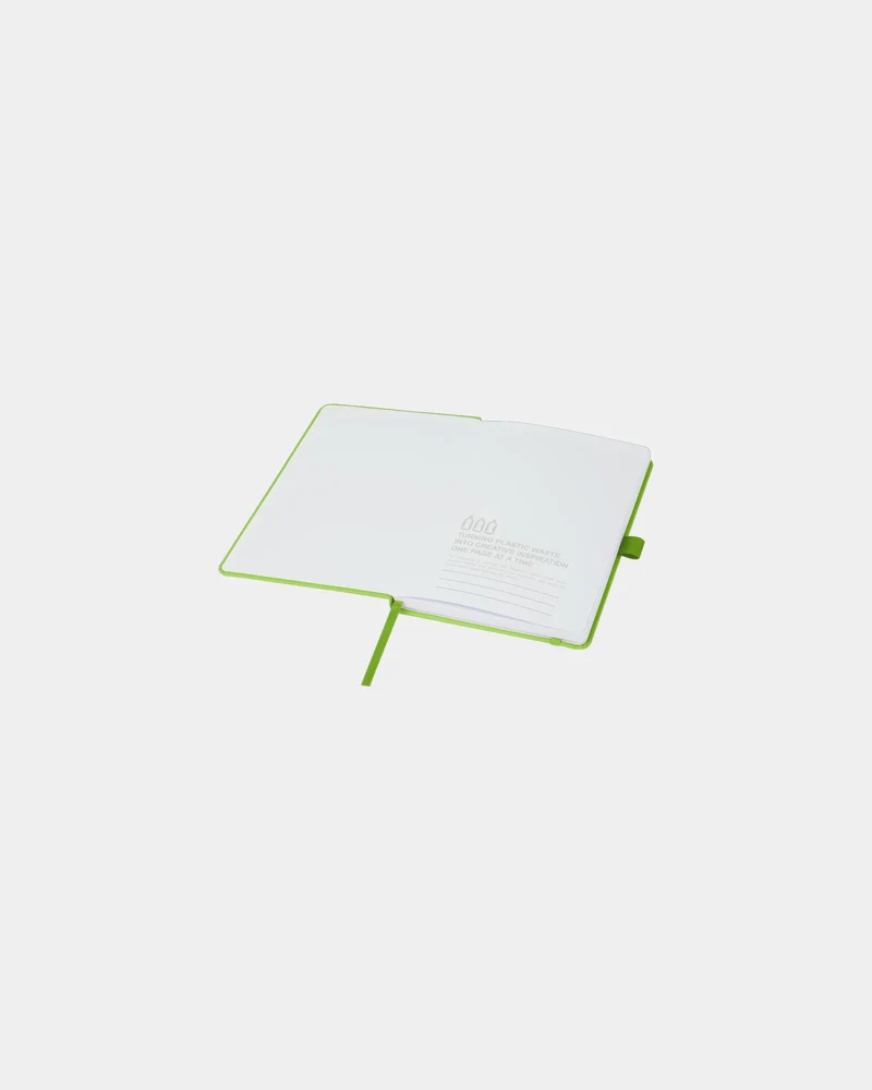 Libreta de plástico oceánico reciclado para personalizar