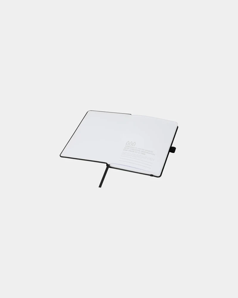 Libreta de plástico oceánico reciclado para personalizar