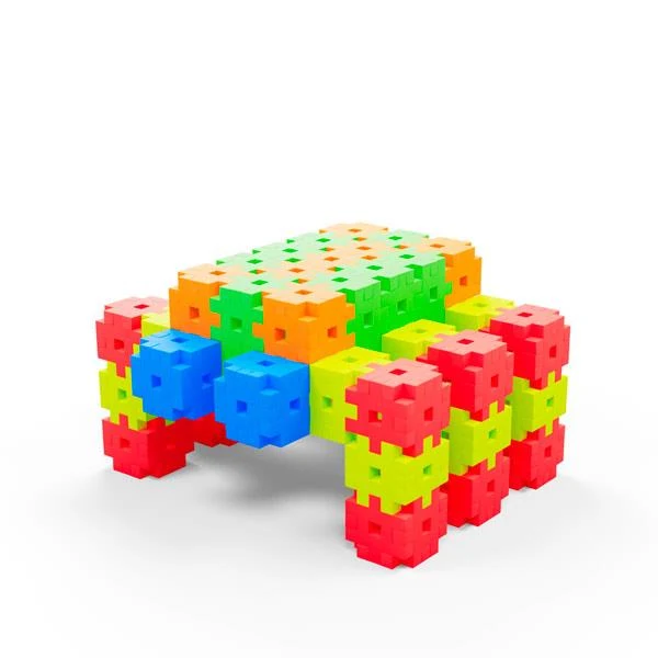 Bloques Meli Neon 500 Piezas Travel Box