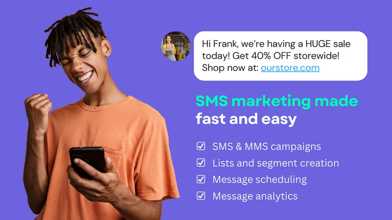 YipSMS: Simple SMS Marketing