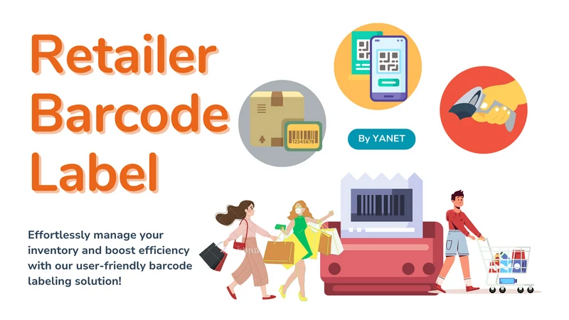 Yanet Retail Barcode Labels