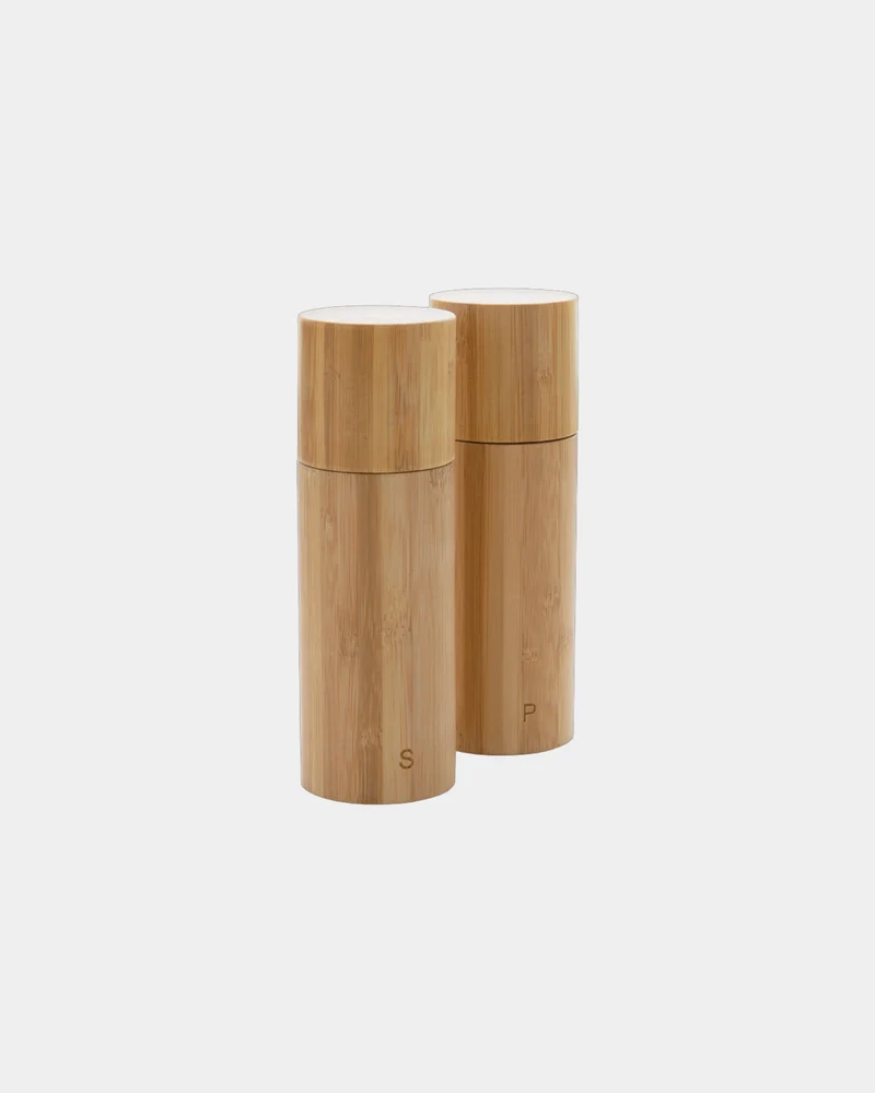Set sal y pimienta bambú Ukiyo 110ml para personalizar