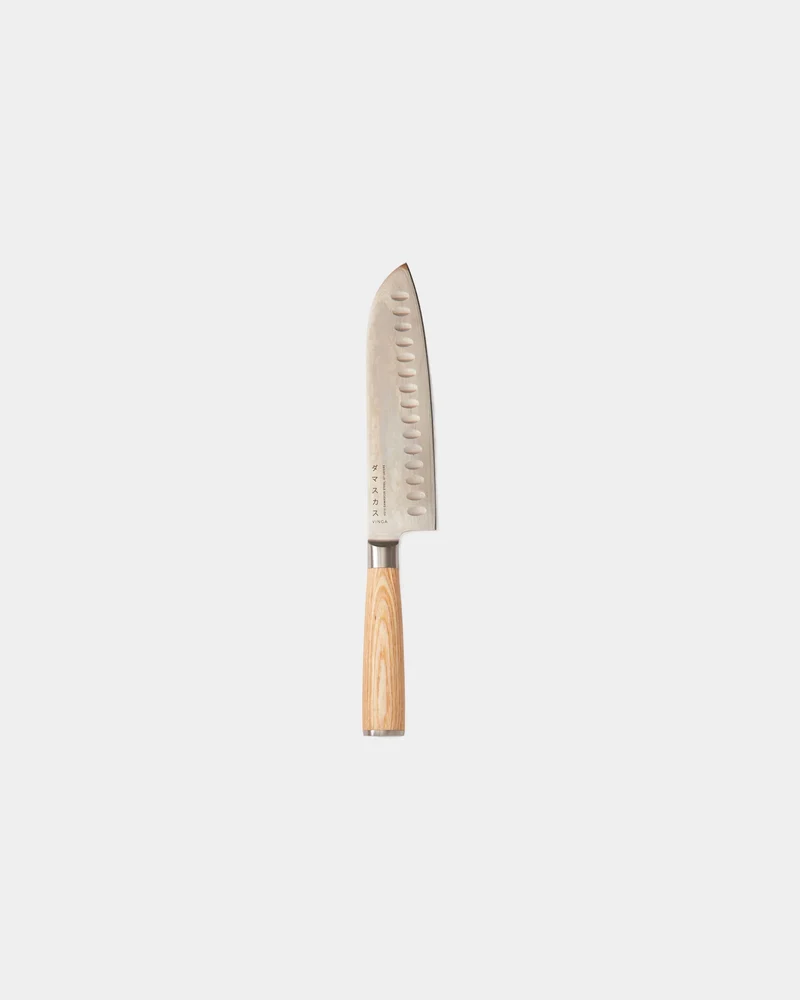 Cuchillo Santoku acero Vinga Hattasan para personalizar