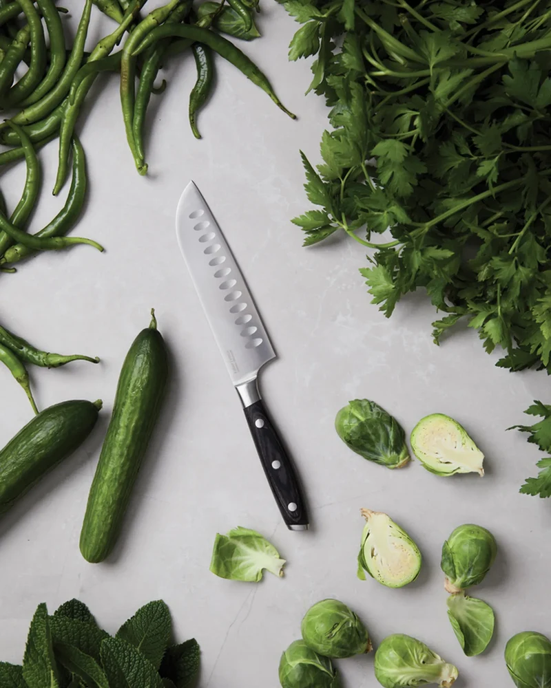 Cuchillo Santoku Vinga Kaiser acero para personalizar