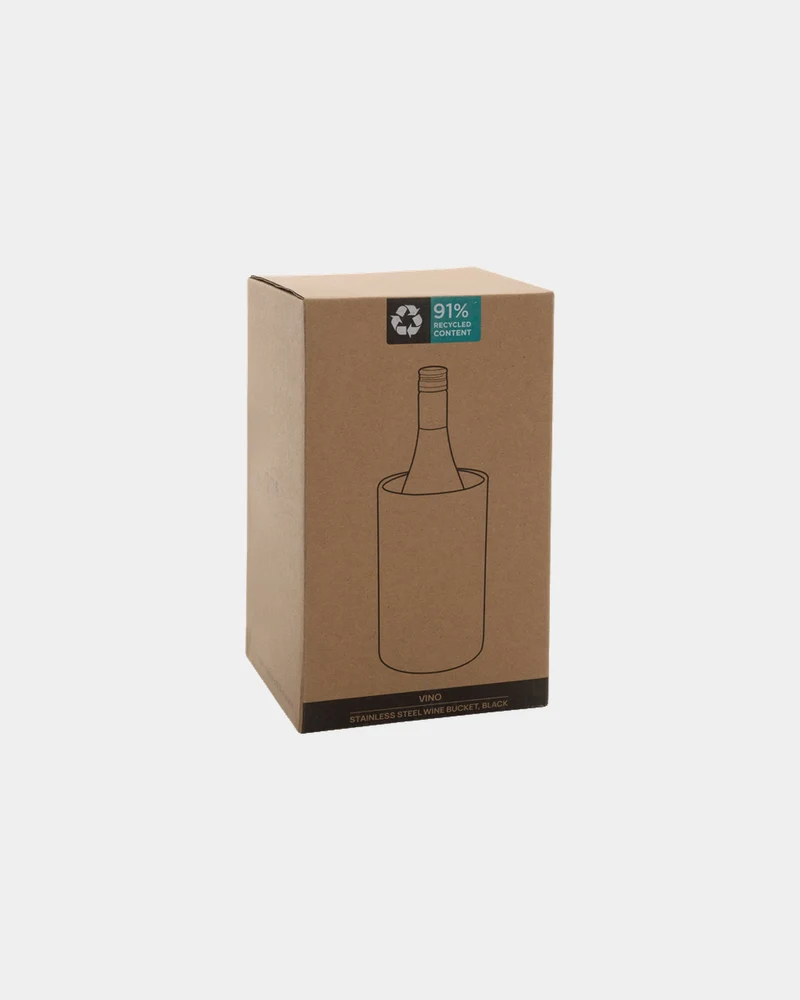 Cubitera acero inoxidable reciclado Vino para personalizar