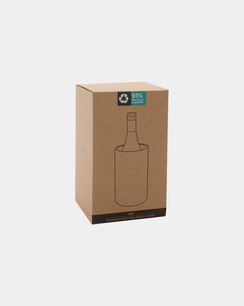 Cubitera acero inoxidable reciclado Vino para personalizar