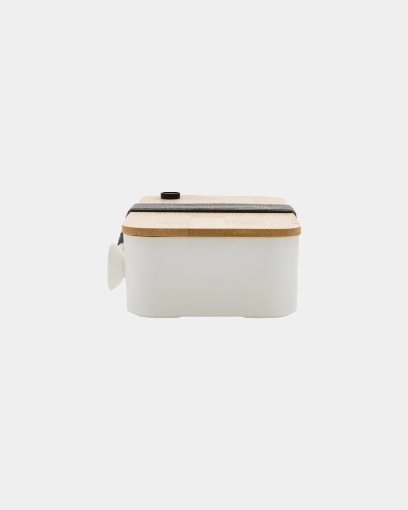 Lunchbox reciclada RCS 0,7L tapa bambú para personalizar