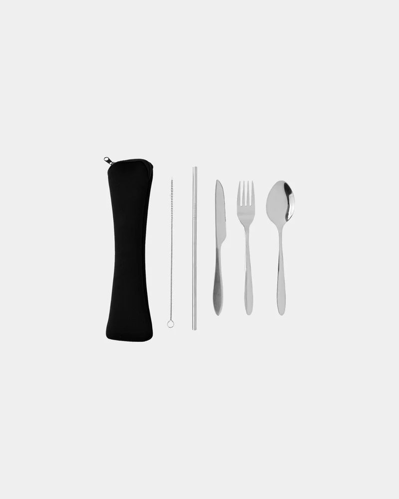 Set de cubiertos acero inoxidable para personalizar