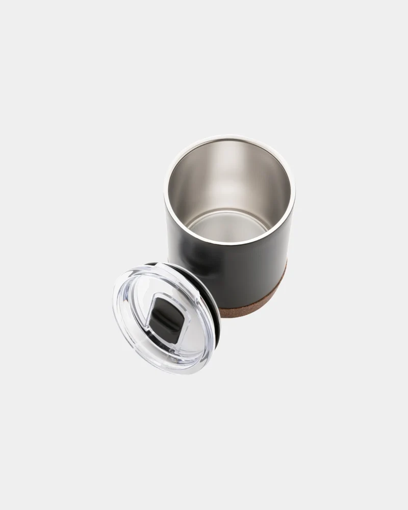 Taza térmica acero reciclado y corcho para personalizar