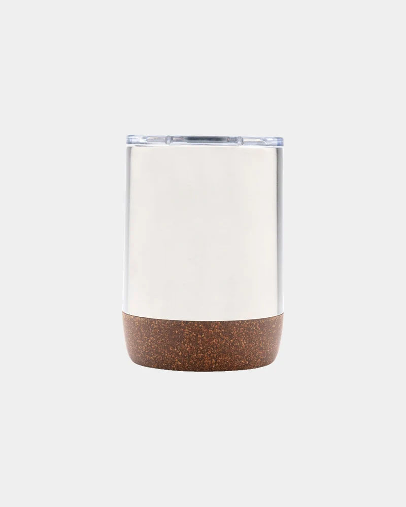 Taza térmica acero reciclado y corcho para personalizar