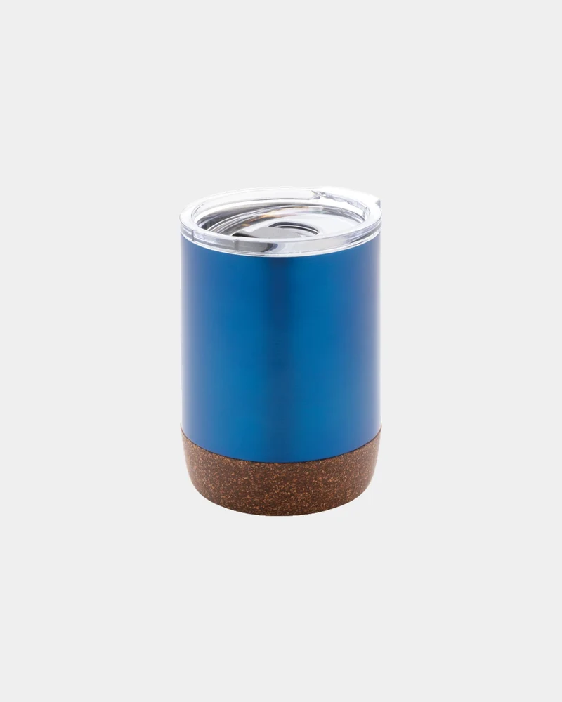 Taza térmica acero reciclado y corcho para personalizar