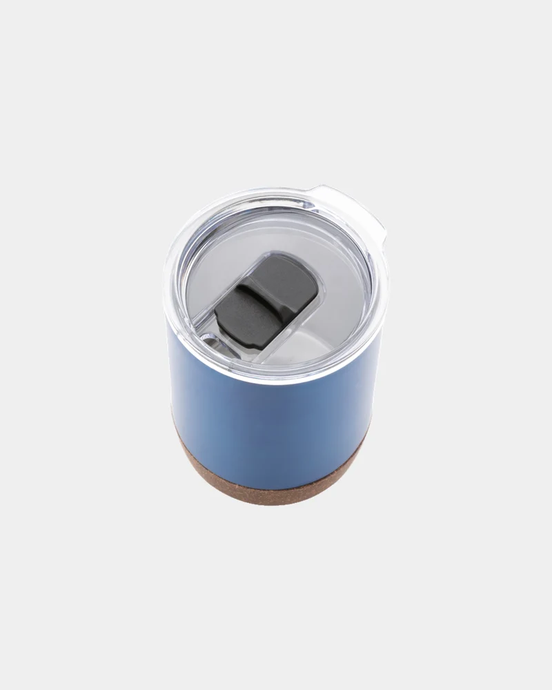 Taza térmica acero reciclado y corcho para personalizar