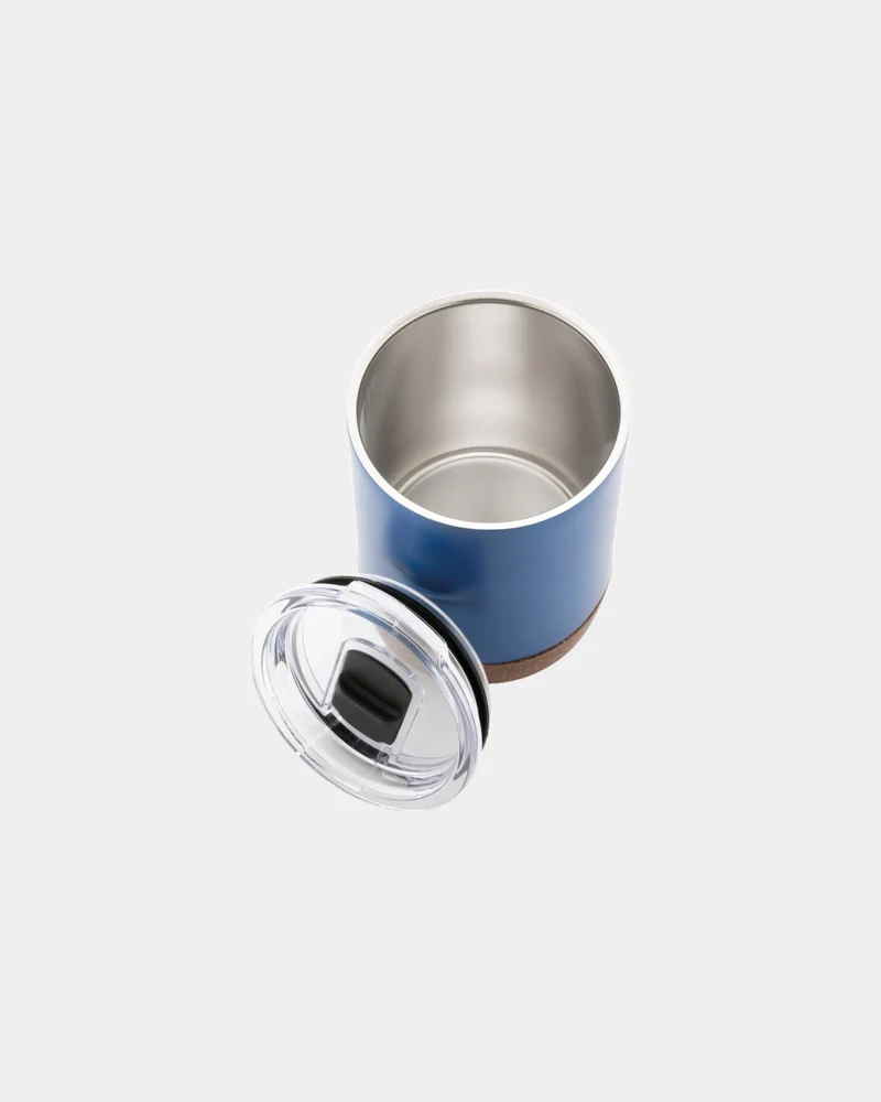 Taza térmica acero reciclado y corcho para personalizar