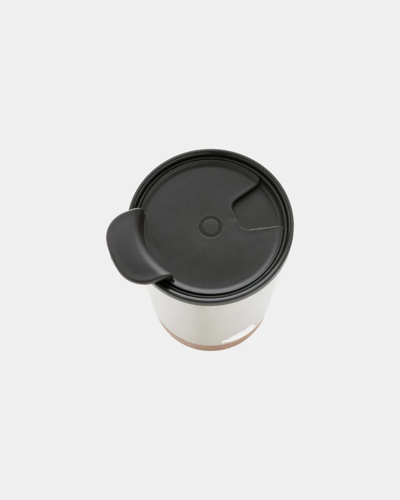 Taza térmica reciclada GRS corcho 300ml para personalizar