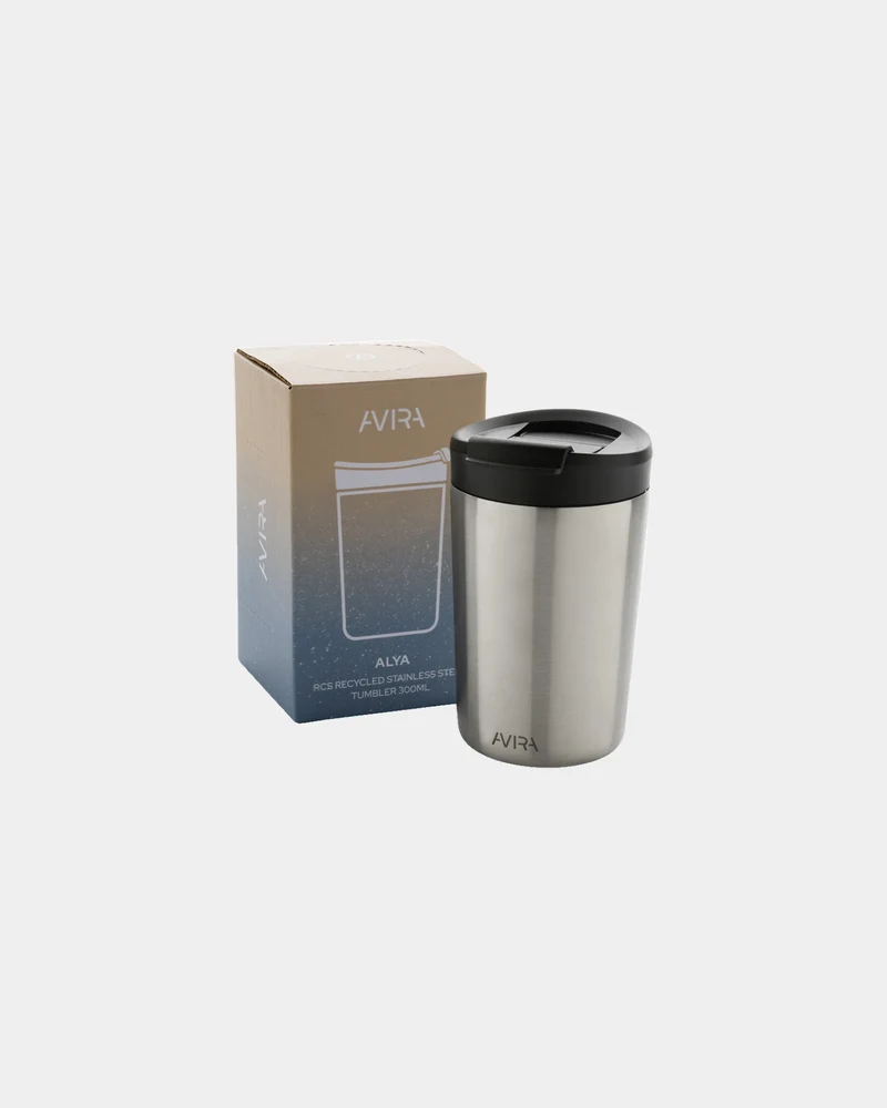 Mug acero reciclado 300ml doble pared para personalizar