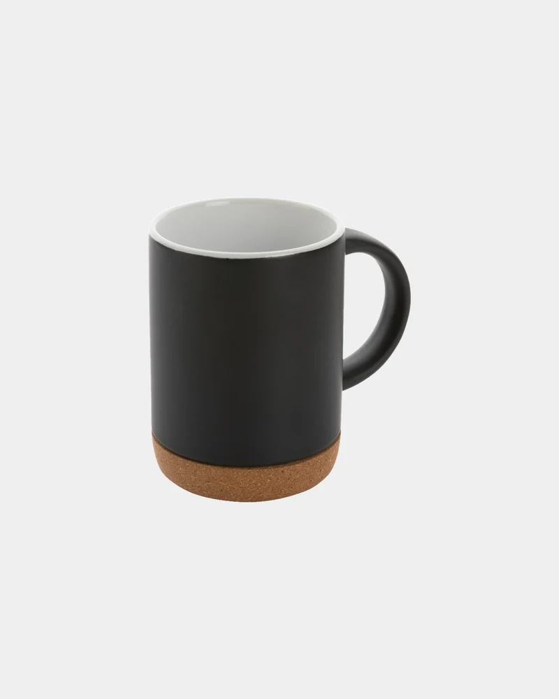 Taza cerámica base de corcho 280ml para personalizar