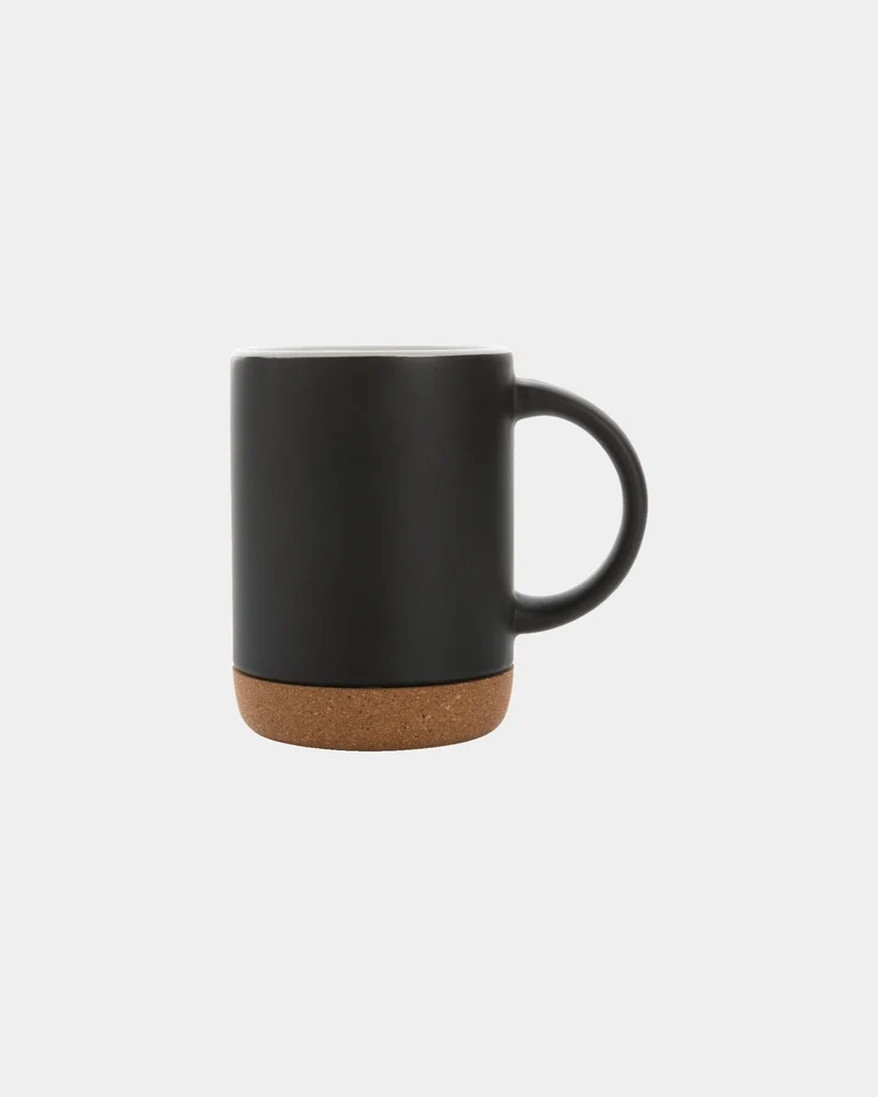Taza cerámica base de corcho 280ml para personalizar