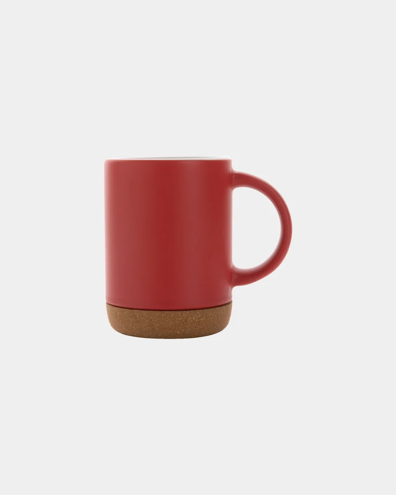 Taza cerámica base de corcho 280ml para personalizar