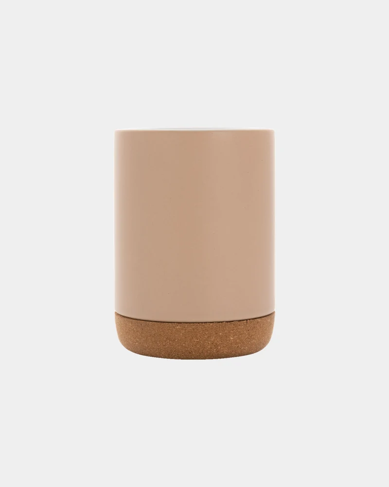 Taza cerámica base de corcho 280ml para personalizar