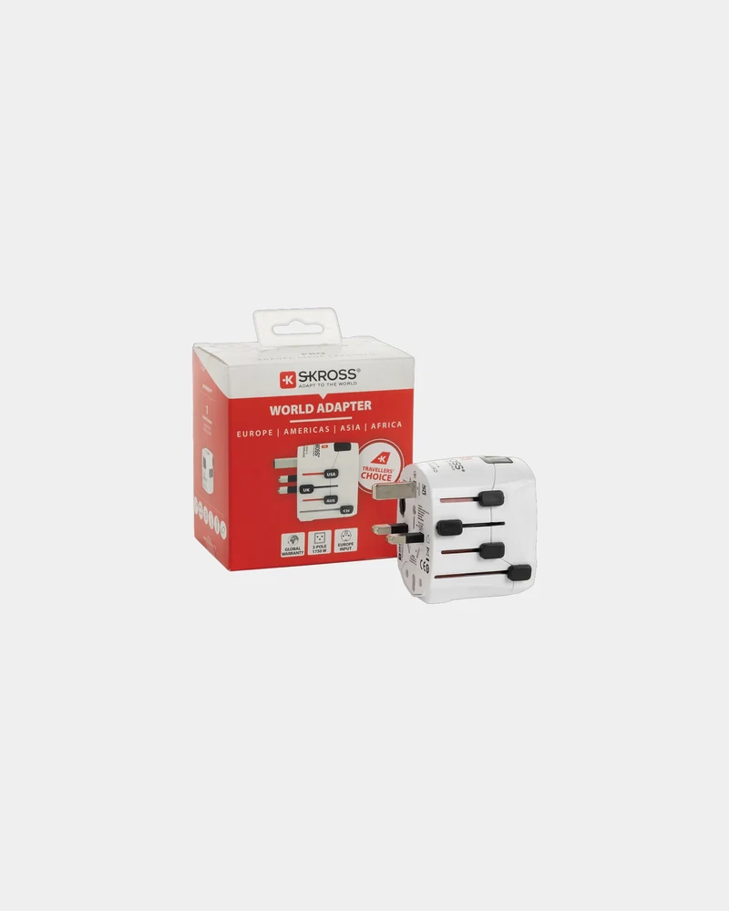Adaptador de viaje universal Skross Pro para personalizar