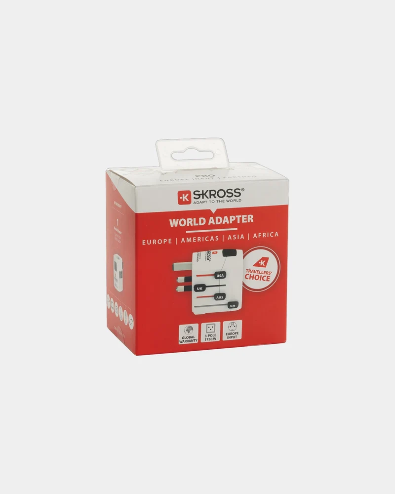 Adaptador de viaje universal Skross Pro para personalizar