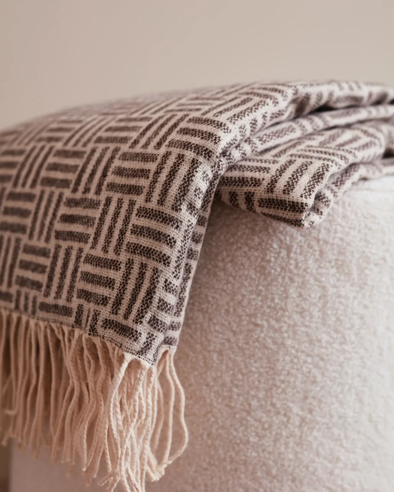 Manta jacquard Vinga Lenox 170x130 para personalizar