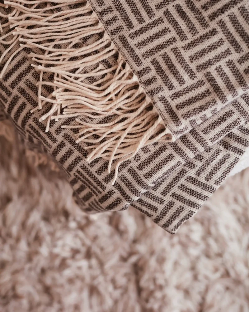 Manta jacquard Vinga Lenox 170x130 para personalizar