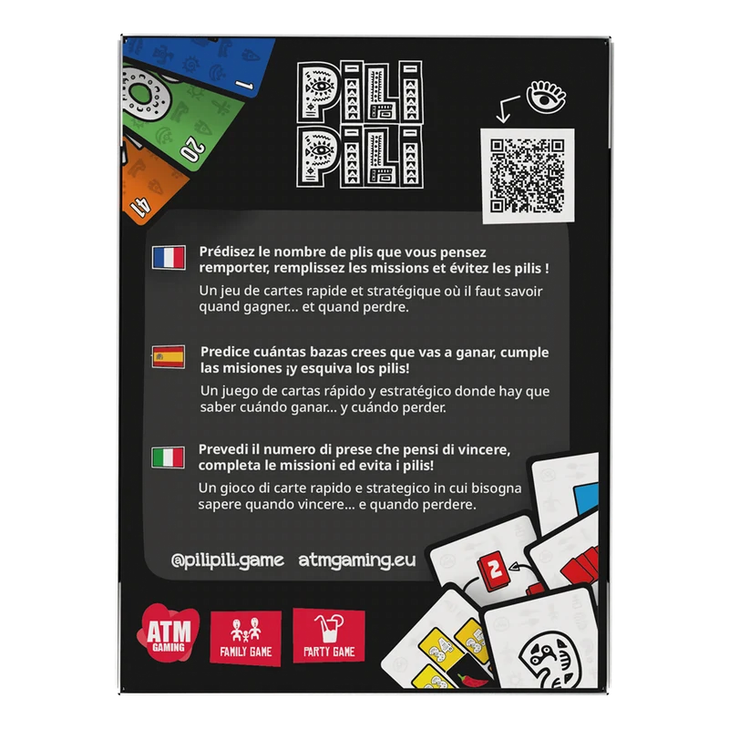 Pili pili - Juego de Cartas - Asmodee