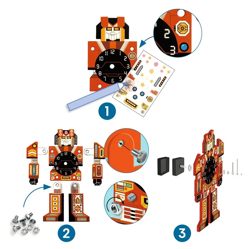 Set DIY Robotime - Pegatinas - Djeco