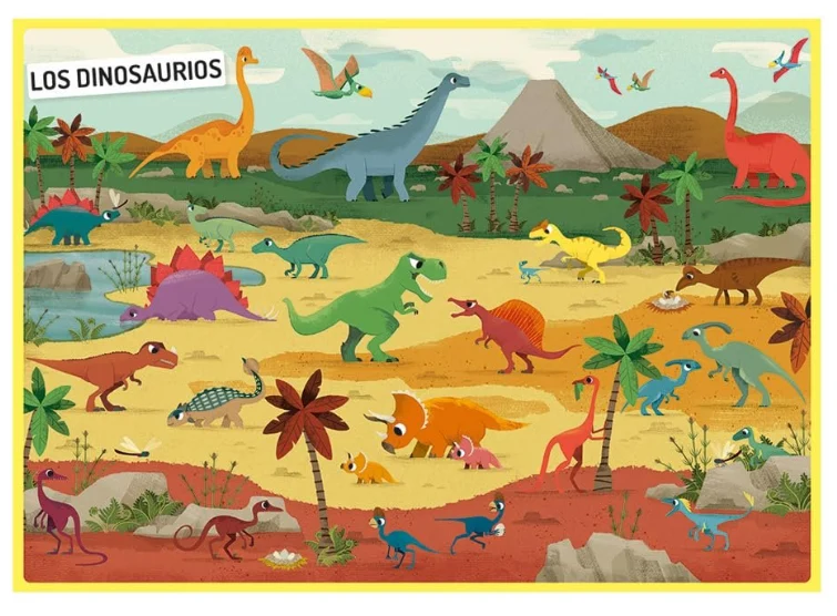 Mi Estuche de Imanes Dinosaurios - Auzou