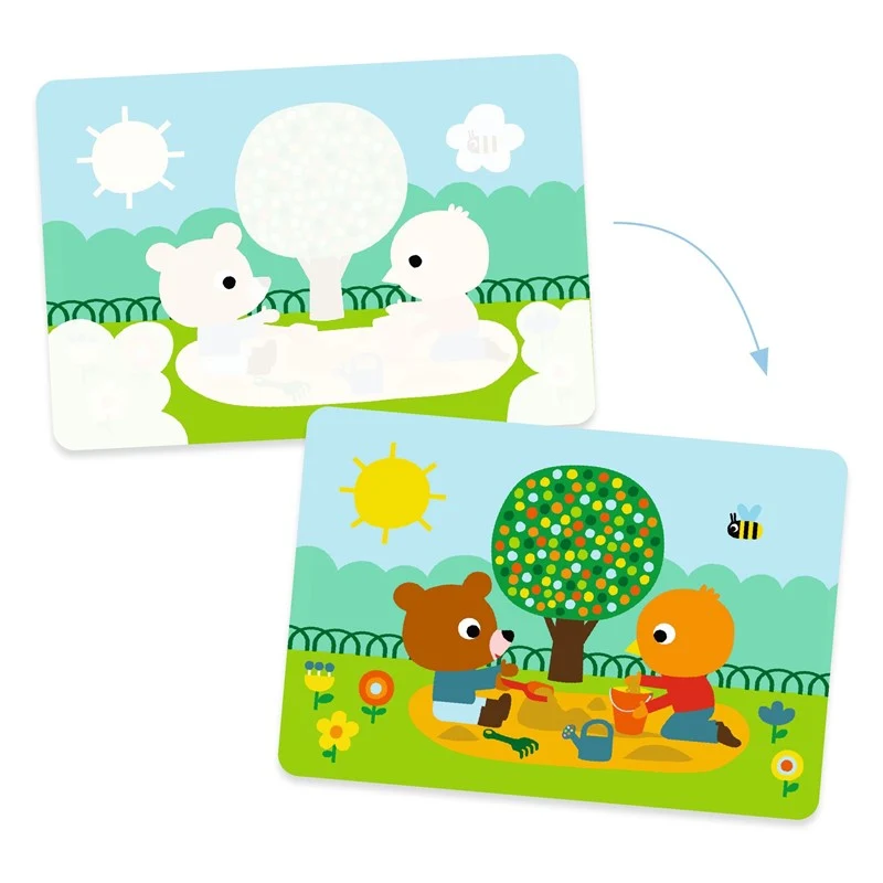 Colorear con agua: En el parque - Djeco
