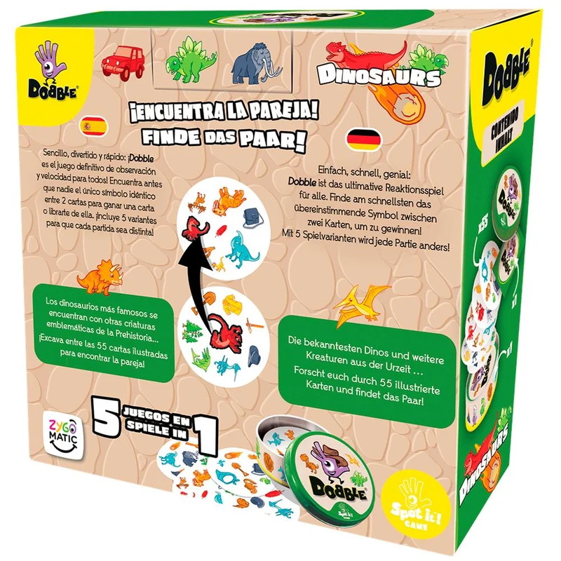 Dobble Dinosaurios