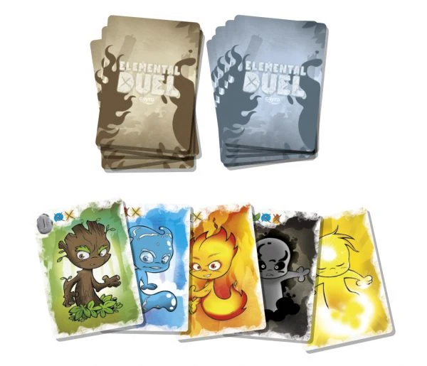 Modern Games - Elemental Duel - Juego de cartas