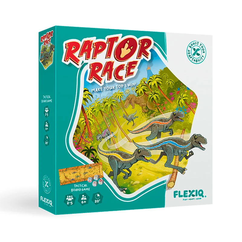 Carrera de Raptors (Raptor Race) - Flexiq