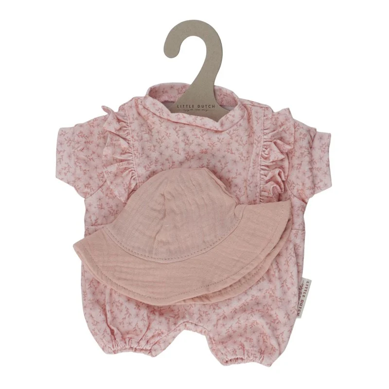 Ropita de Muñeca Rosa Flores – Little Dutch