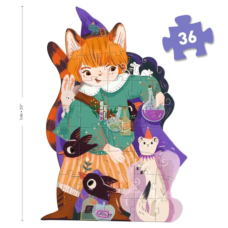 Puzzle Gigante: Pio el Mago (36 piezas) - Djeco